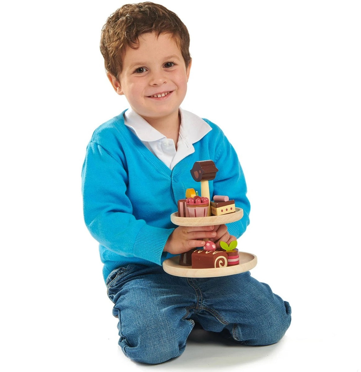 Chocolate Bonbons Cake Stand Set