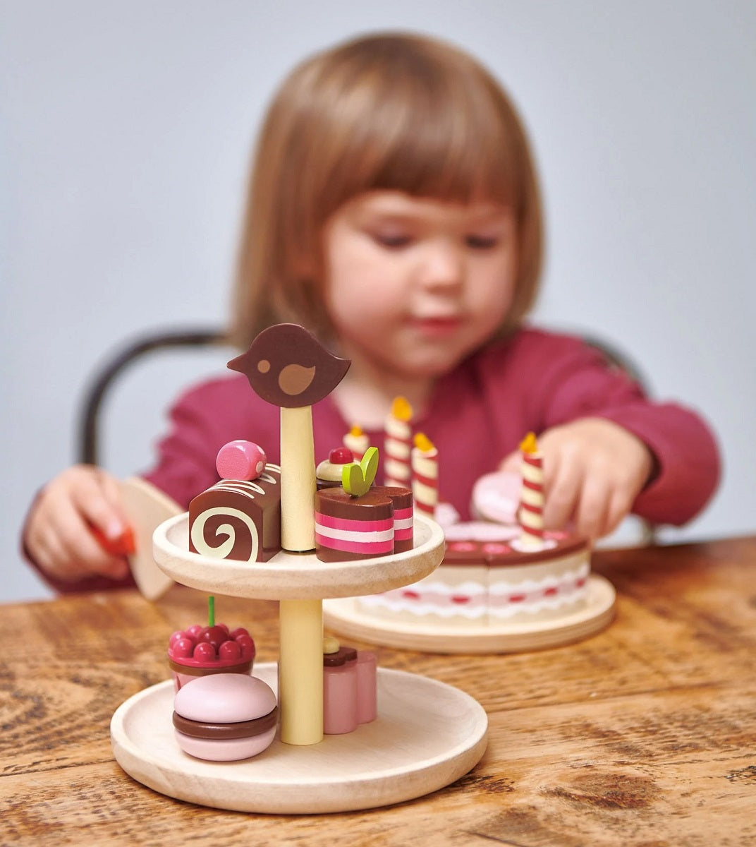 Chocolate Bonbons Cake Stand Set
