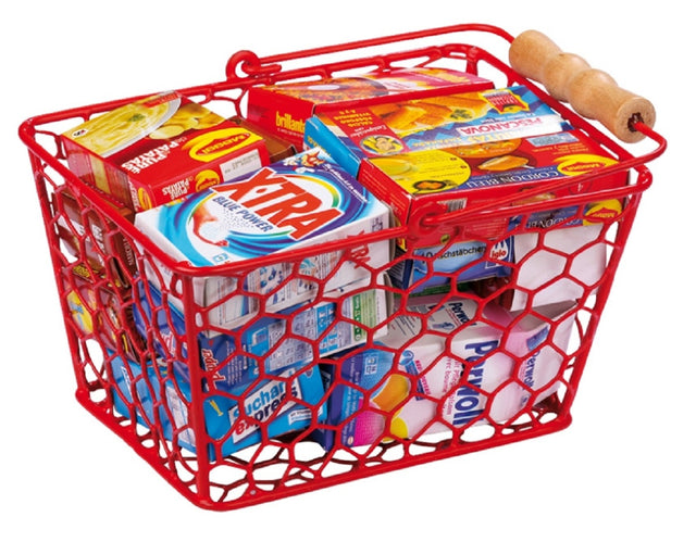 Shopping Basket with Groceries