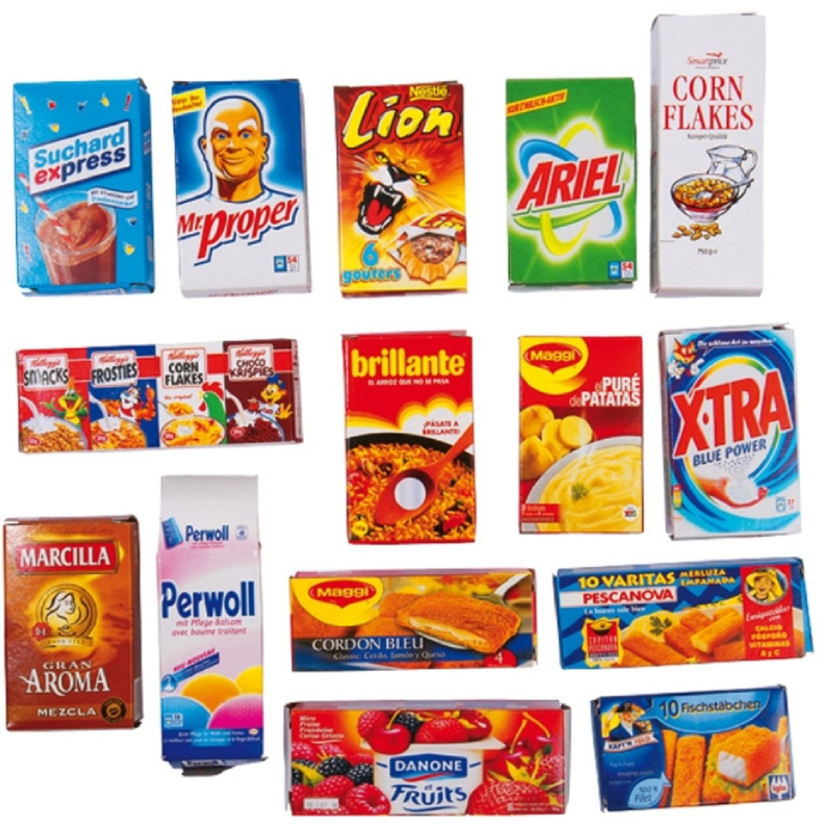 Shopping Basket with Groceries