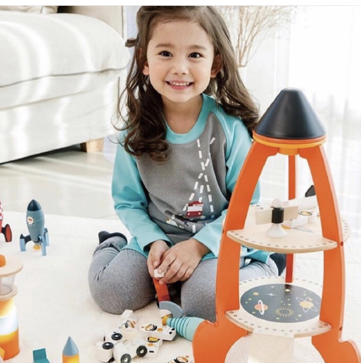 Cosmic Rocket Play Set