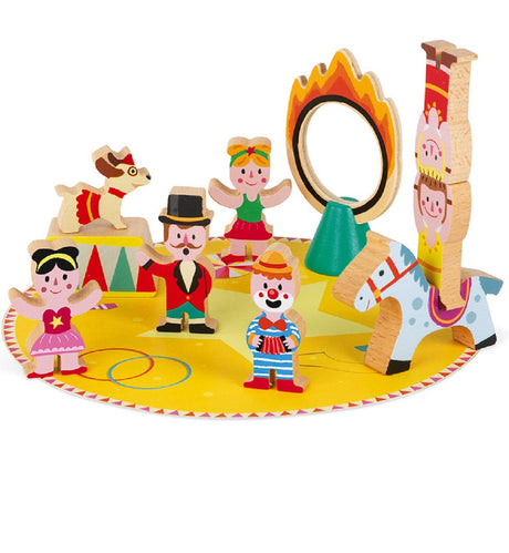 Wooden Mini Playset - Circus