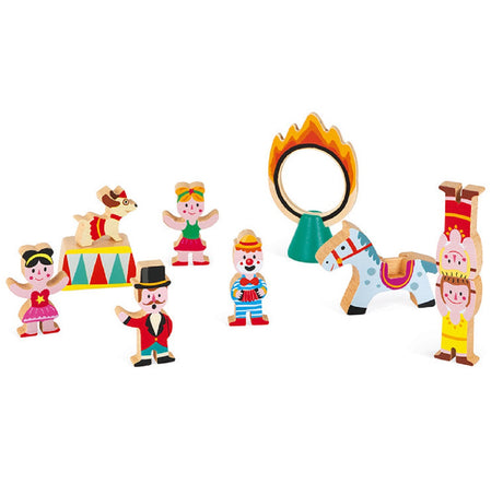 Wooden Mini Playset - Circus