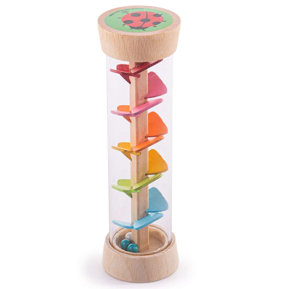 Bigjigs Baby Garden Rainmaker Wooden Sensory Toy for Babies and Toddlers