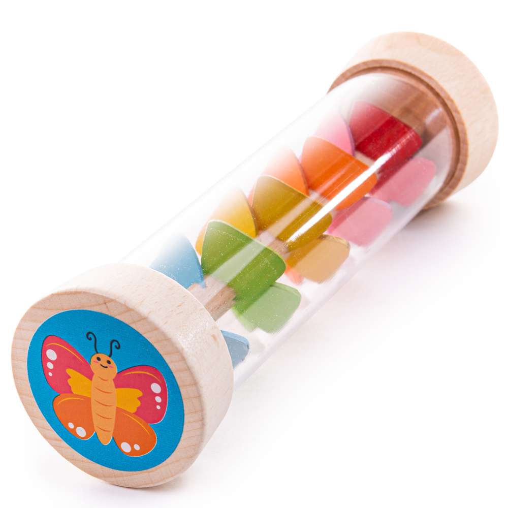 Bigjigs Baby Garden Rainmaker Wooden Sensory Toy for Babies and Toddlers