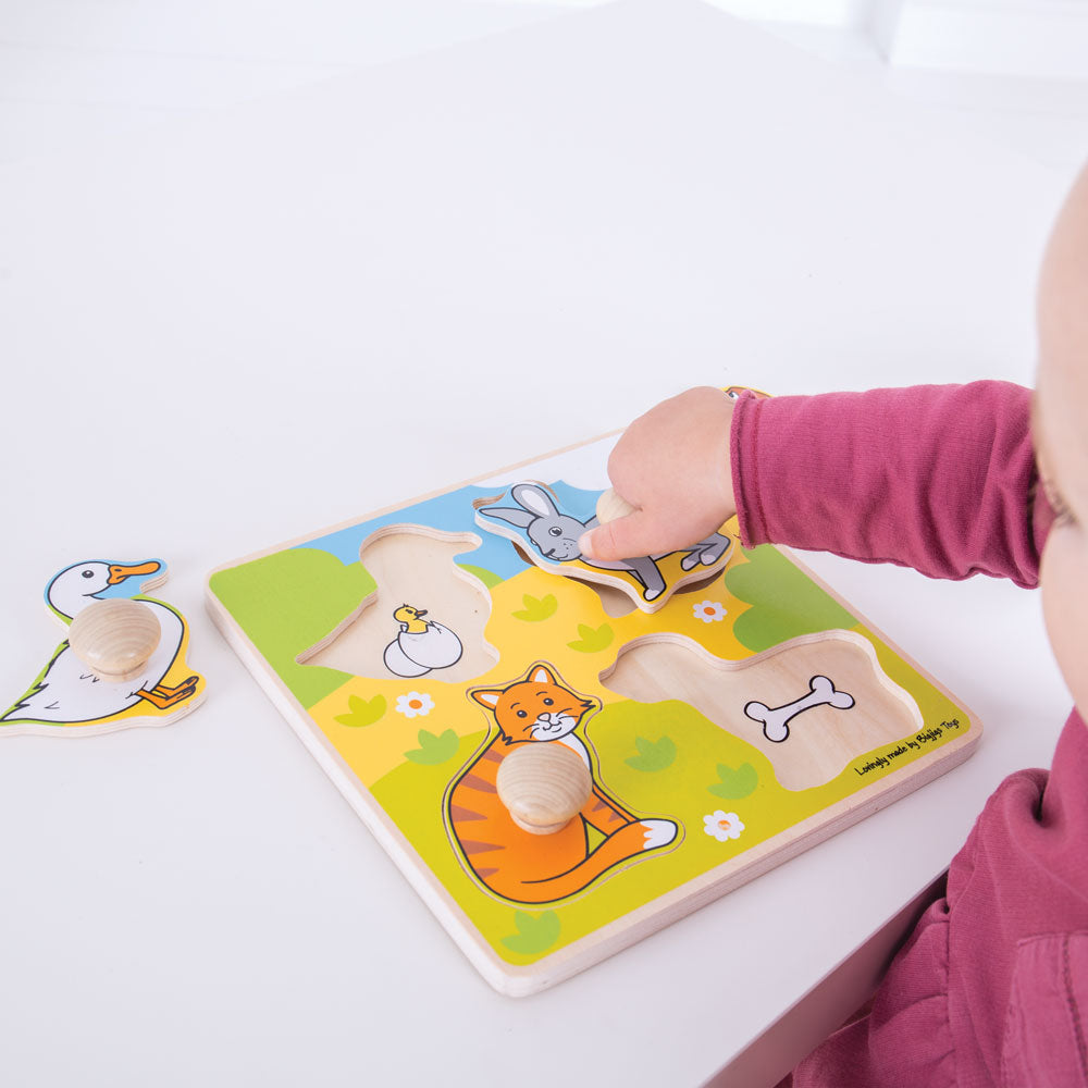 My First Peg Puzzle (Pets)