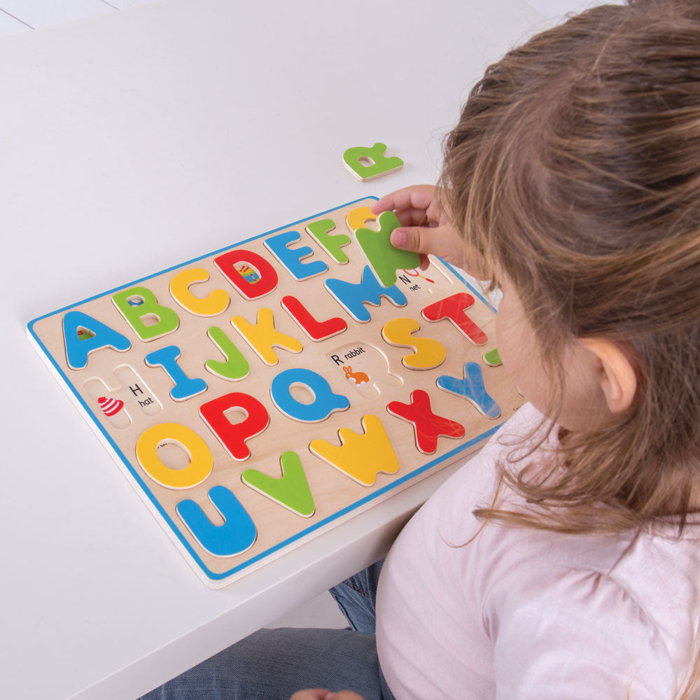 Inset Puzzle Uppercase Alphabet