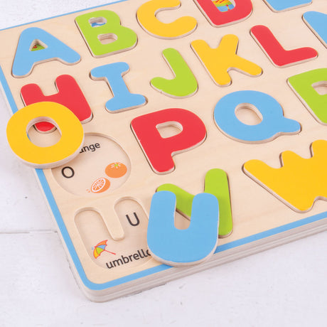 Inset Puzzle Uppercase Alphabet