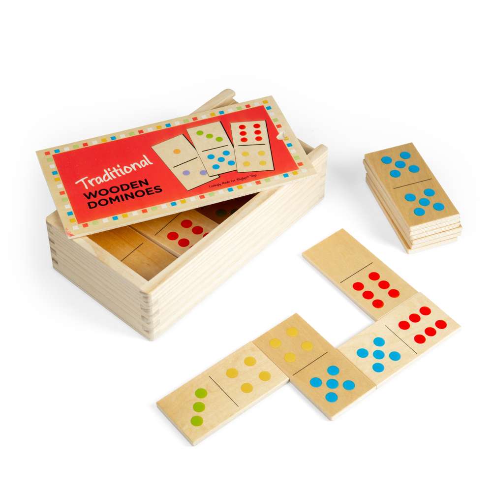 Bigjigs Toys Wooden Memory and Matching Board Game for Kids