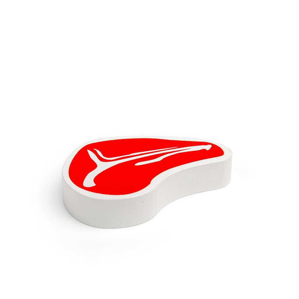 Bigjigs Toys Wooden Steak Play Food for Toy Kitchens