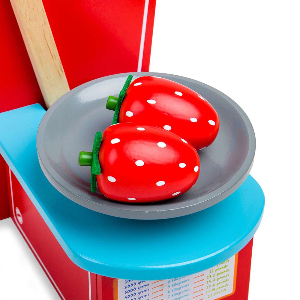 Bigjigs Toys Wooden Strawberry Play Food for Kids Kitchens