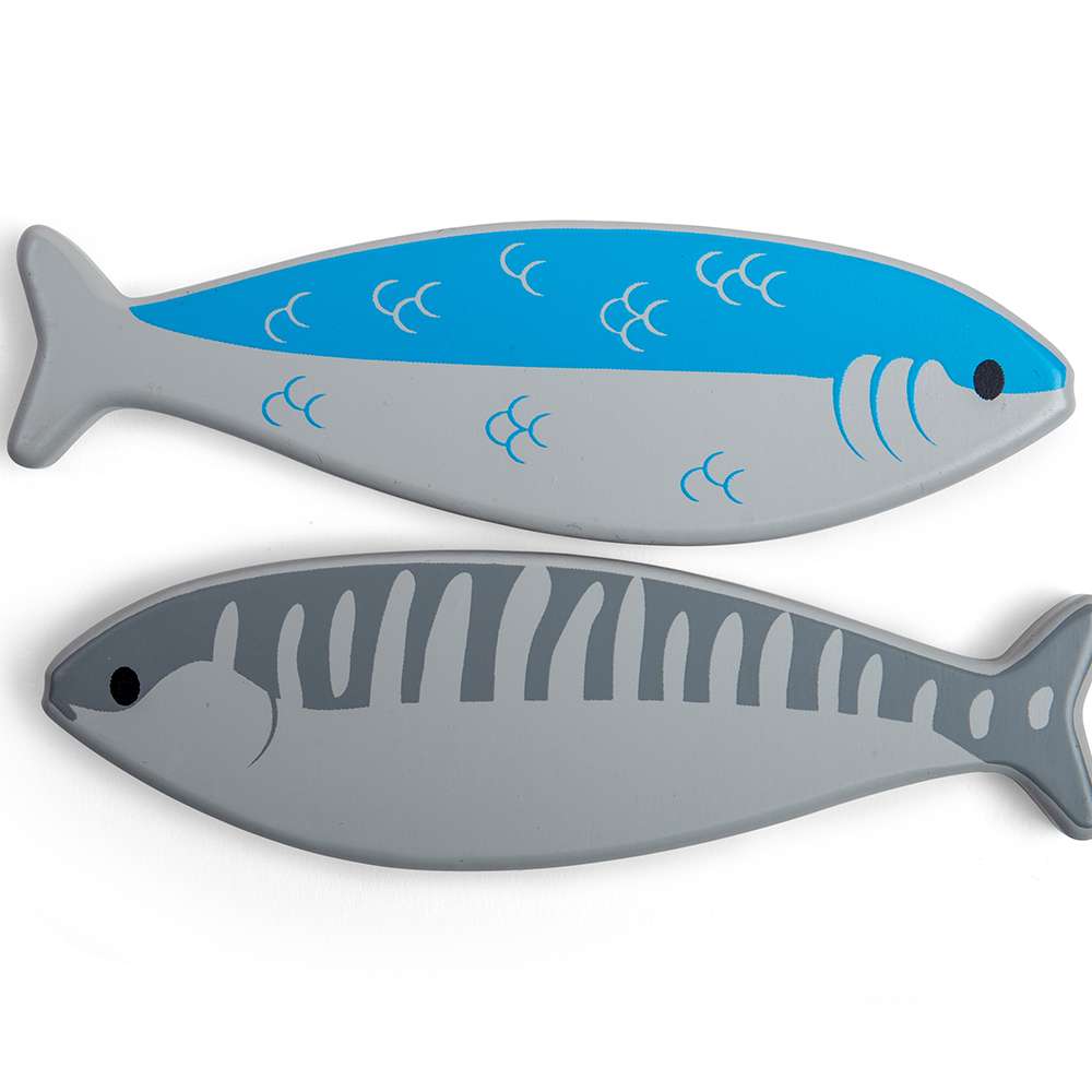 Bigjigs Toys Wooden Fish Pretend Play Food Kitchen Accessory Toy