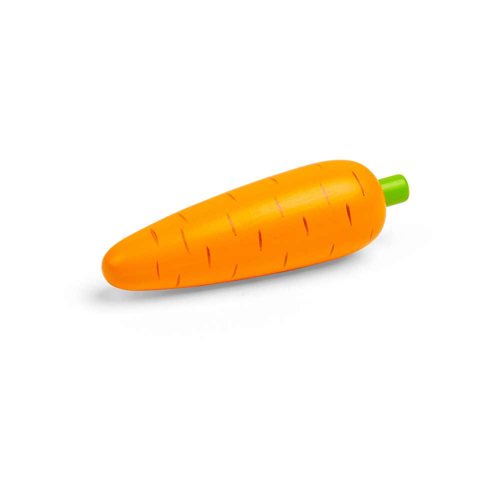 Bigjigs Toys Wooden Play Food Carrots Kitchen Accessory Toy