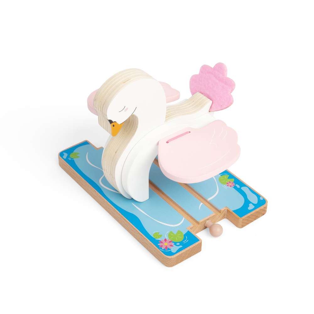 Bigjigs Rail Wooden Swan Tunnel Train Set Accessory