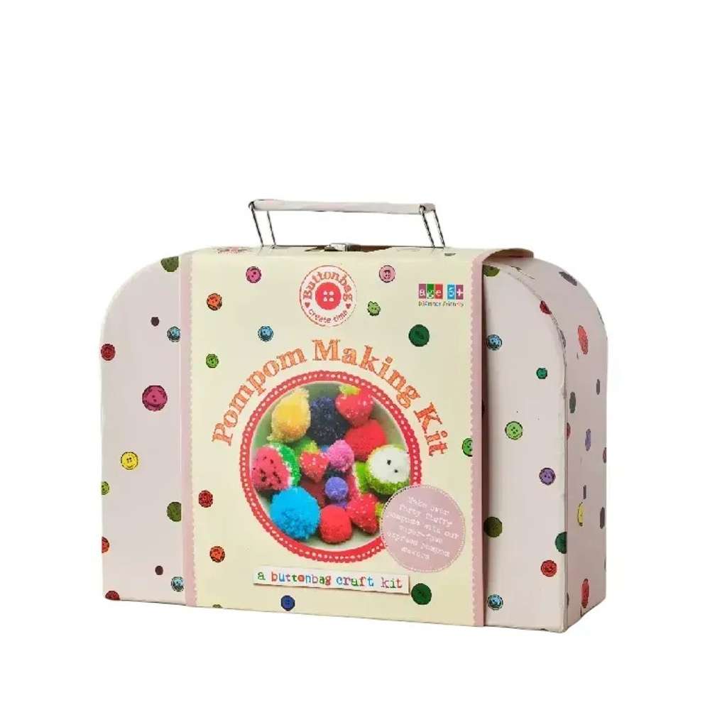 Pompom Suitcase