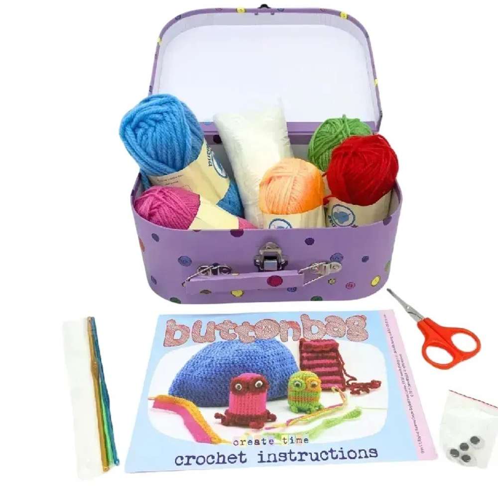 Crochet Suitcase Kit