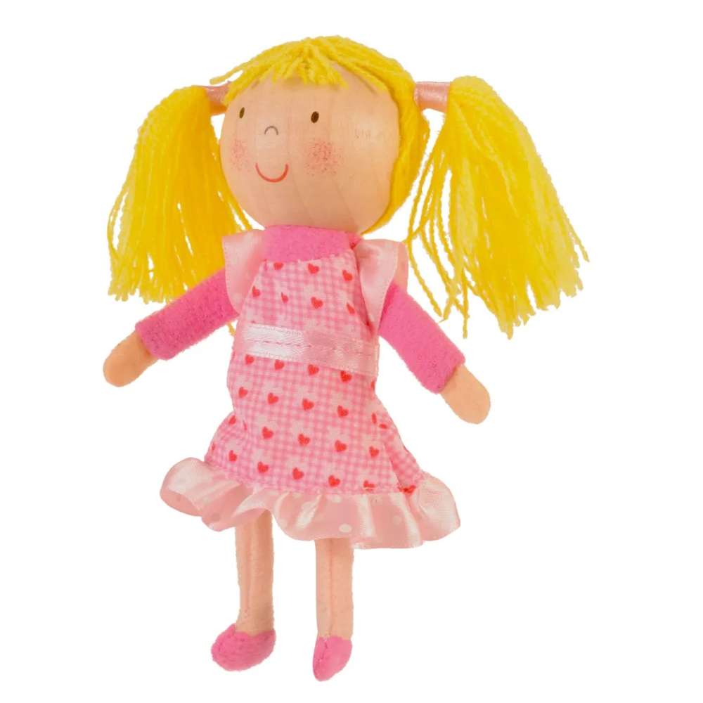 Goldilocks Finger Puppet