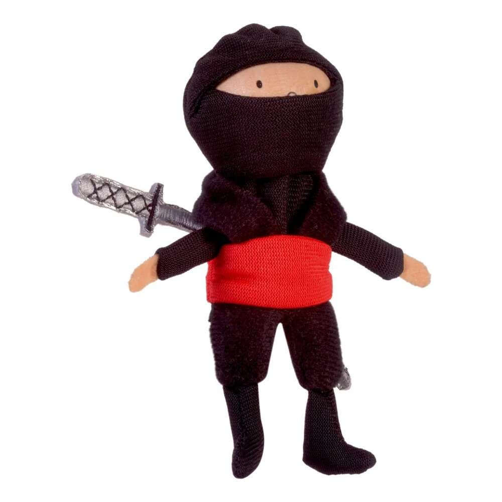 Red Ninja Finger Puppet