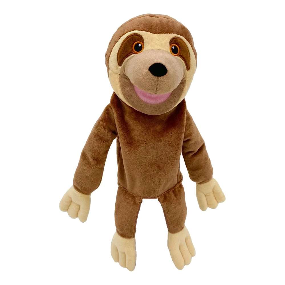 Moving Mouth Sloth Hand Puppet
