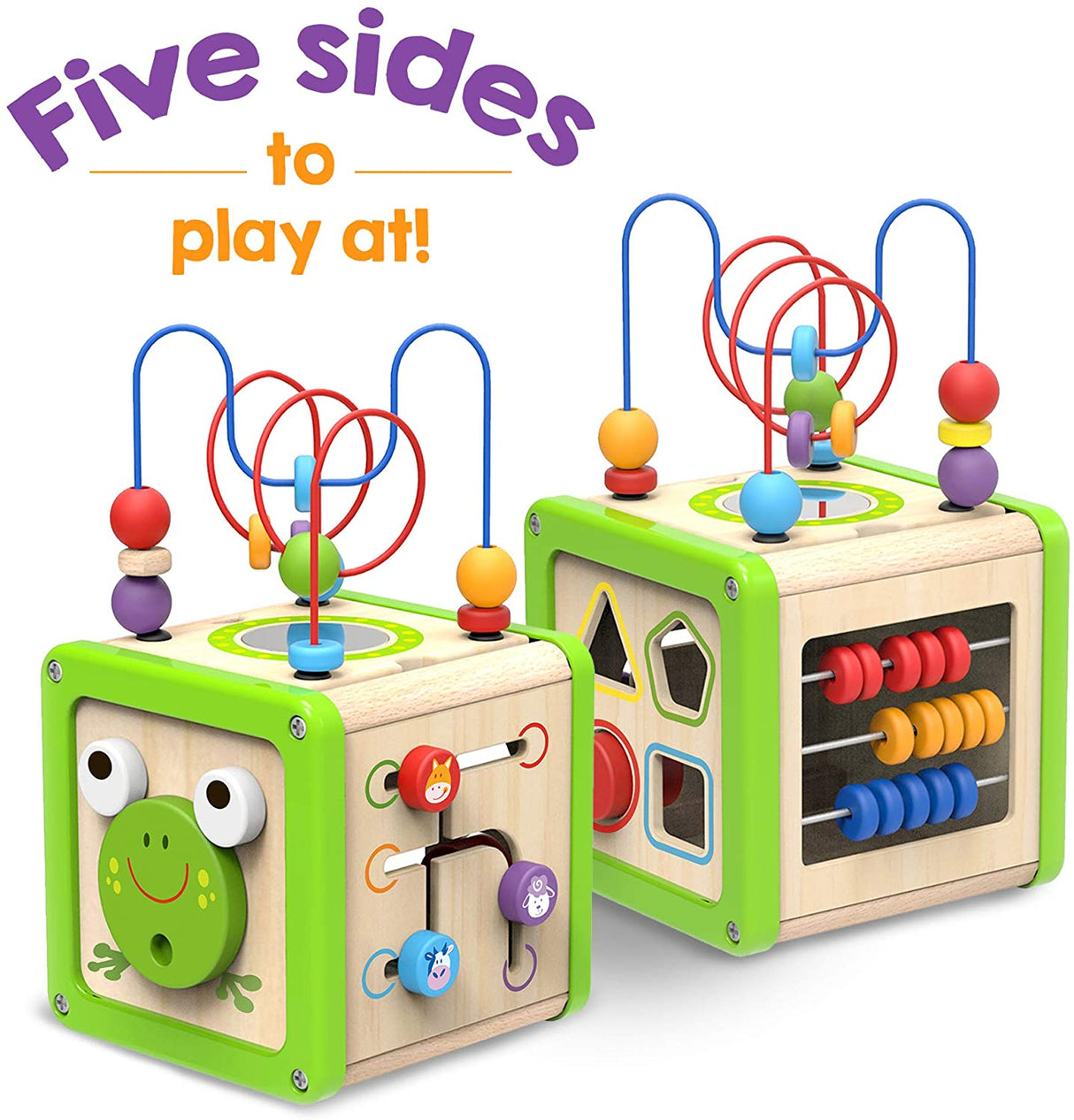 Woody Treasures Multi Activity Cube