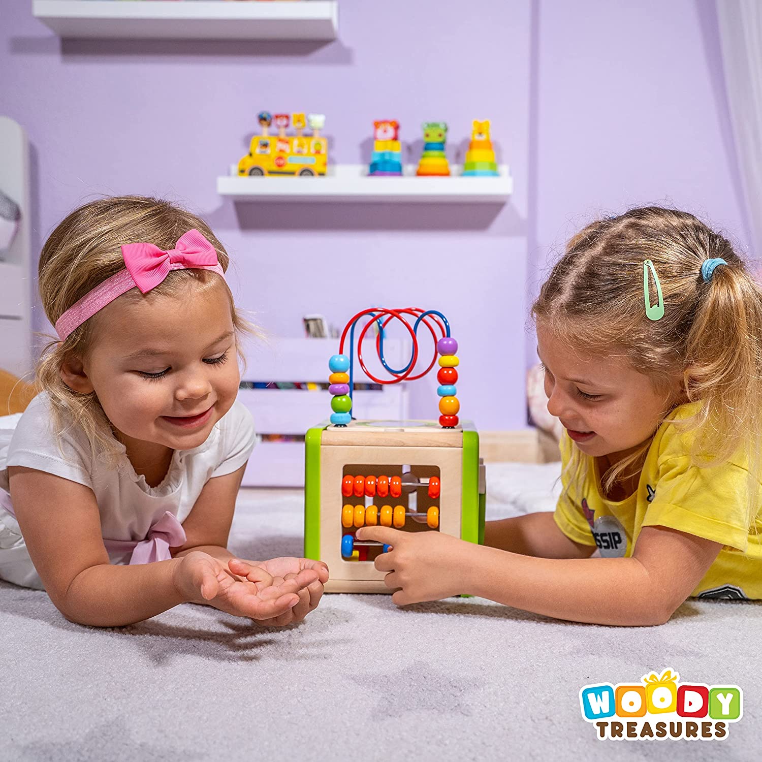 Woody Treasures Multi Activity Cube