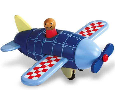 Janod Magnetic Wooden Airplane Puzzle