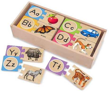 Self-Correcting Alphabet Puzzles