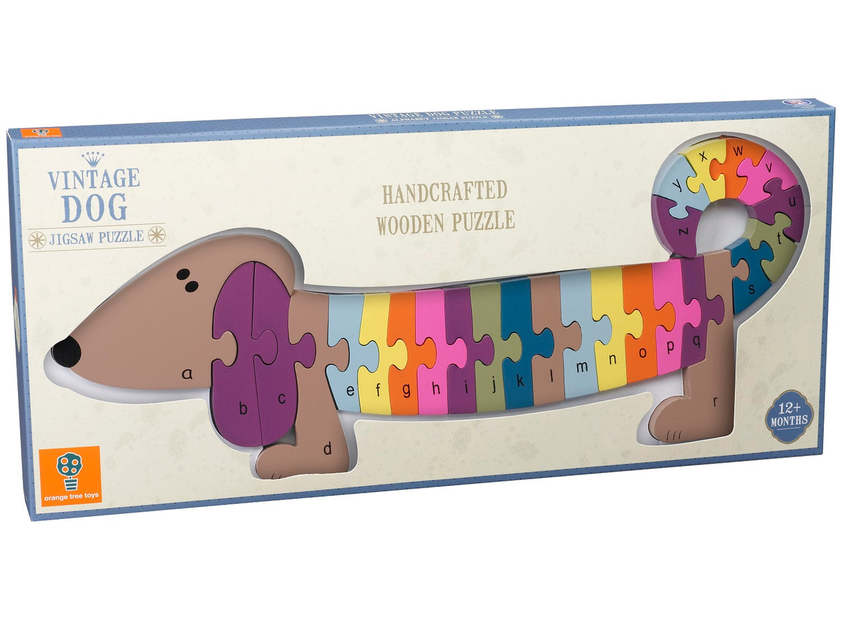 Alphabet Dog Puzzle