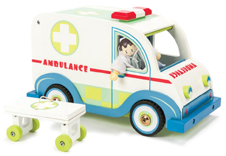 Le Toy Van Ambulance Set With Doctor