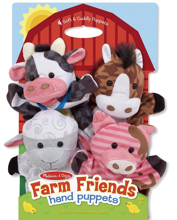 Farm Friends Hand Puppets Set