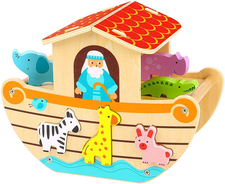 Woody Treasures Noah's Ark Shape Sorter