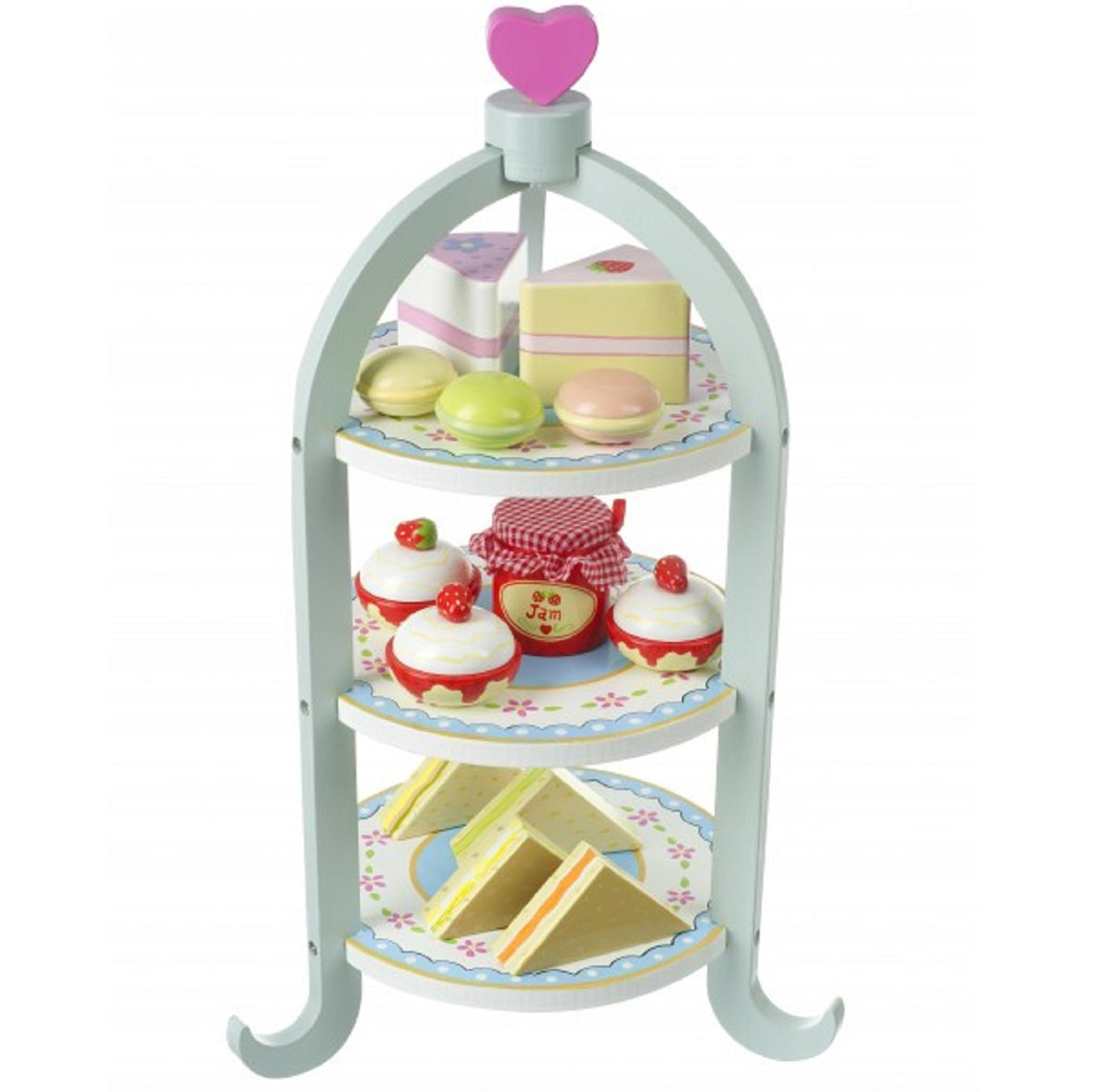 Wooden Afternoon Tea Cake Stand Set