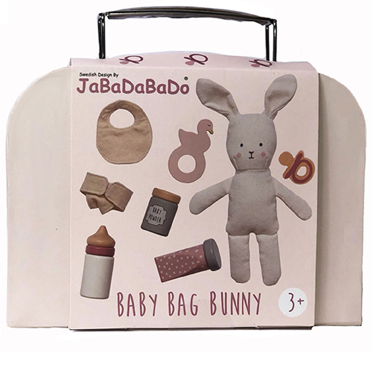 Baby Bunny Doll in a Suitcase