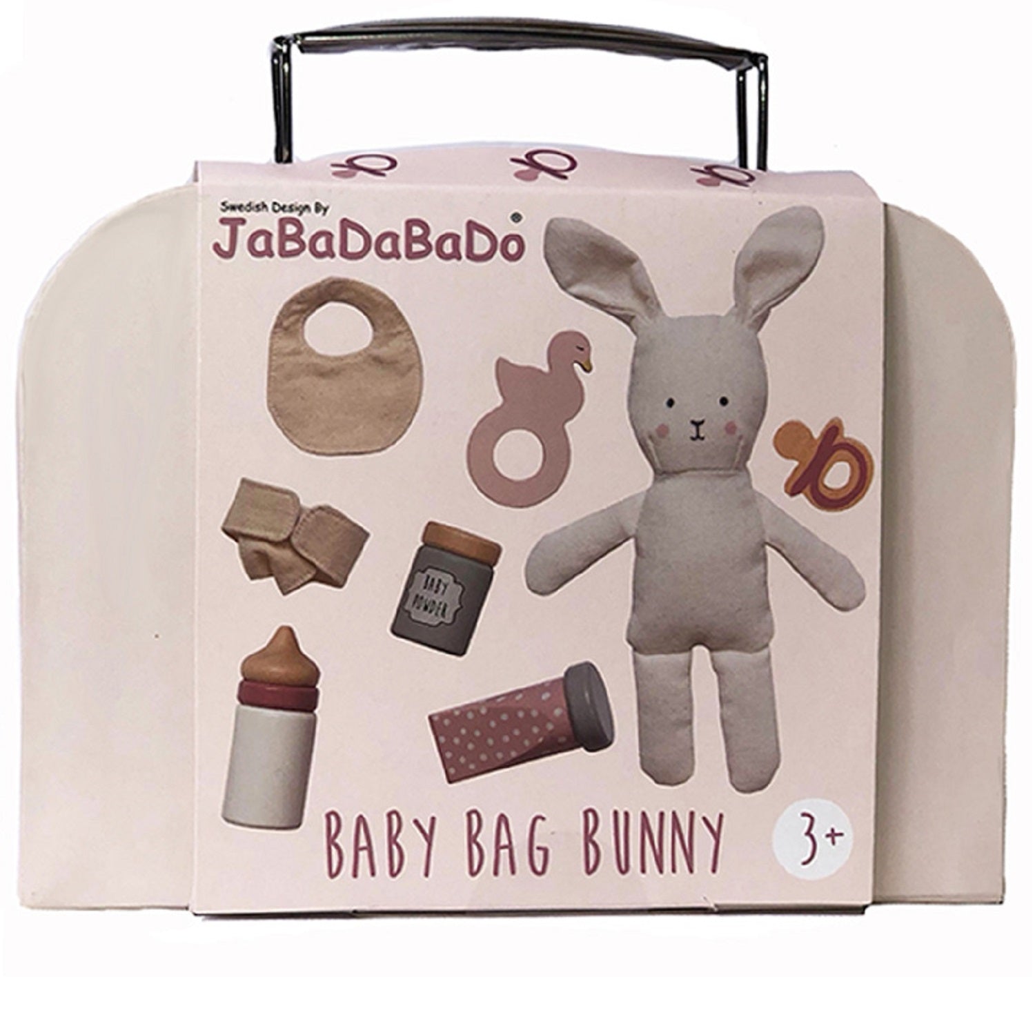 Baby Bunny Doll in a Suitcase