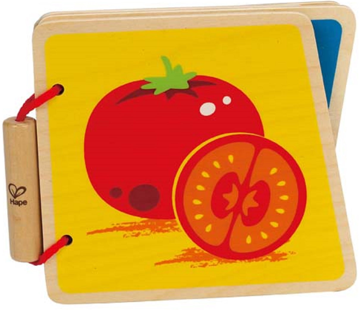 Baby Wooden Book - Vegetables