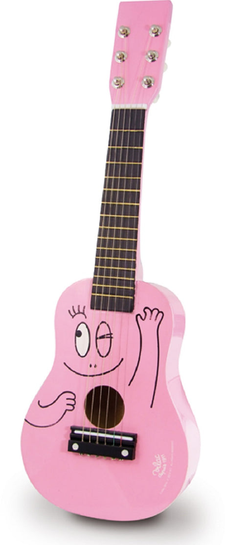 Barbarpapa Pink Guitar