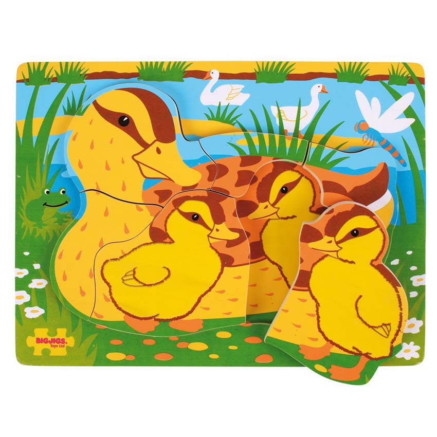 Duck and Duckling Chunky Puzzle
