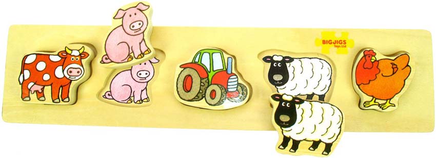 Chunky Lift and Match Farm Puzzle