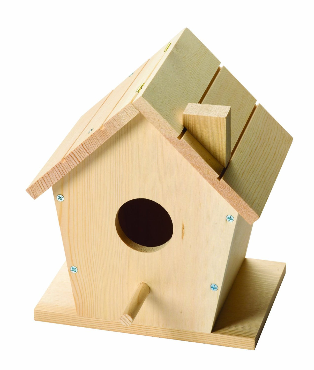 Red Toolbox Bird House Woodworking Project