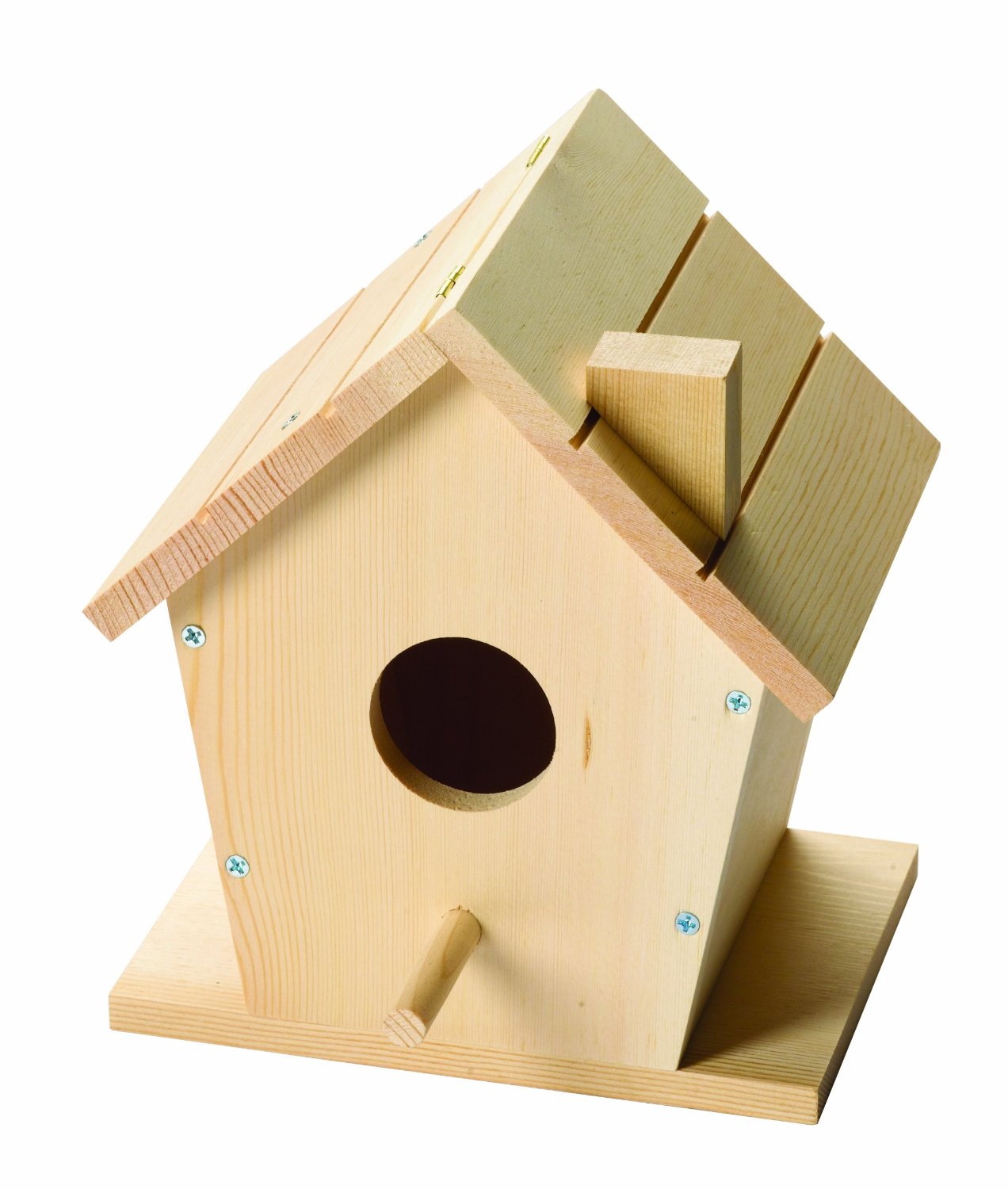 Red Toolbox Bird House Woodworking Project