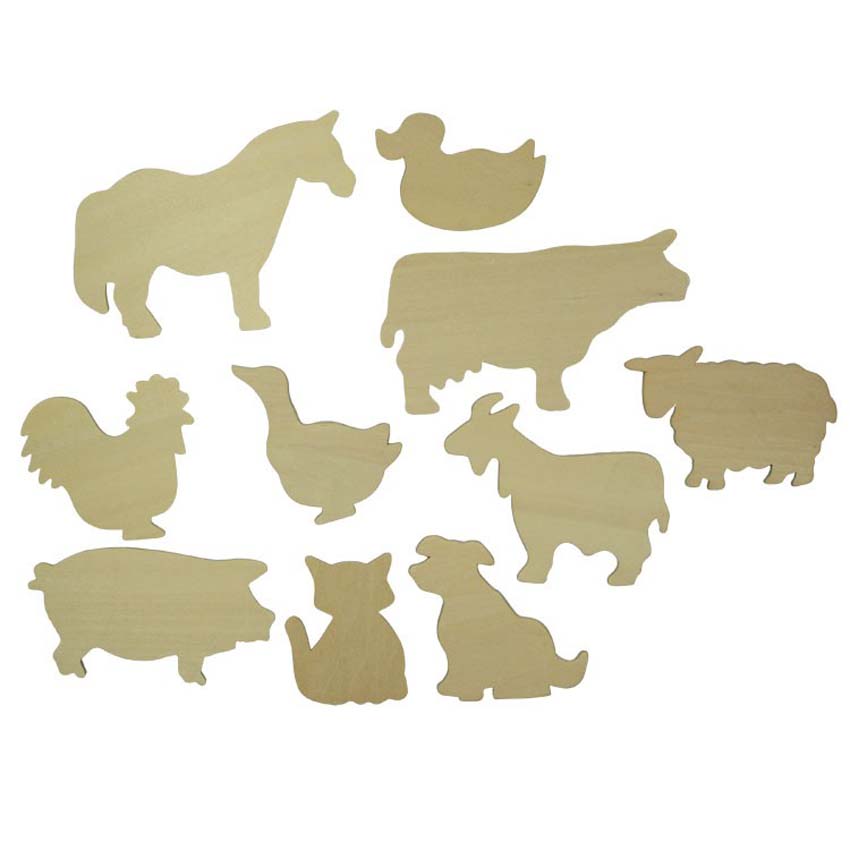 Farm Animals Drawing Templates