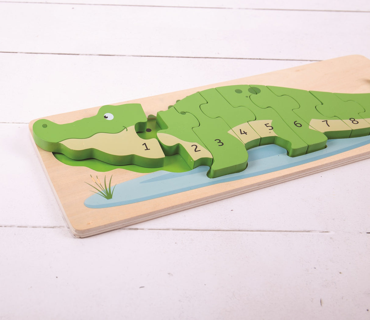 Bigjigs Crocodile Number Puzzle