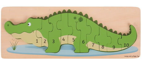 Bigjigs Crocodile Number Puzzle