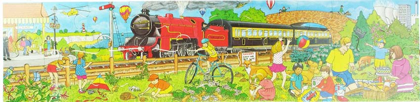 Steam Train Puzzle (20 pce)