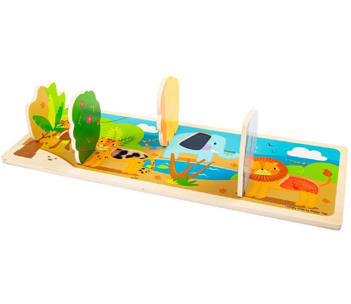 In The Jungle Sensory Board