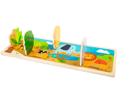 In The Jungle Sensory Board