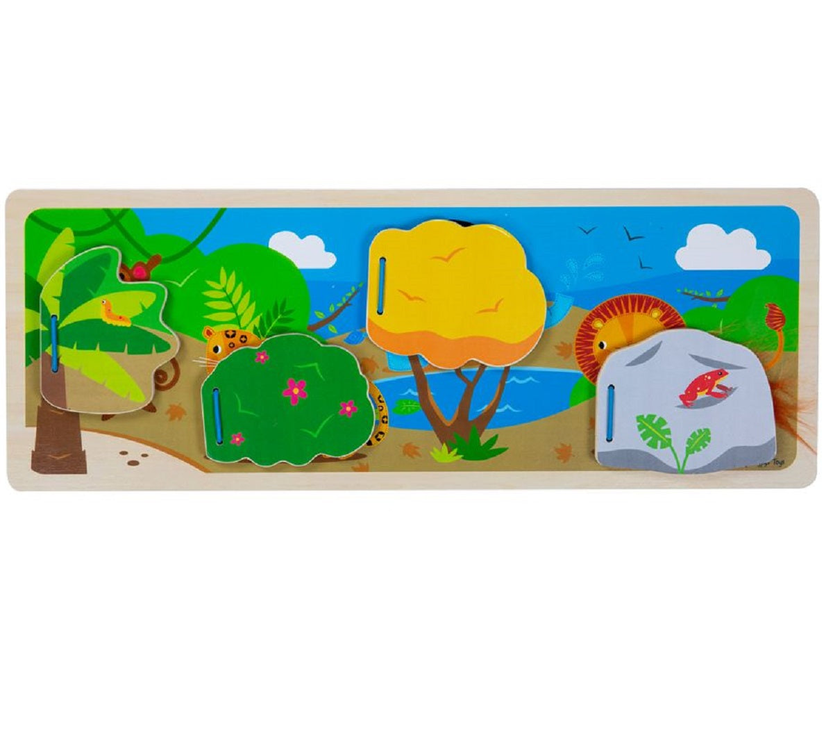 In The Jungle Sensory Board