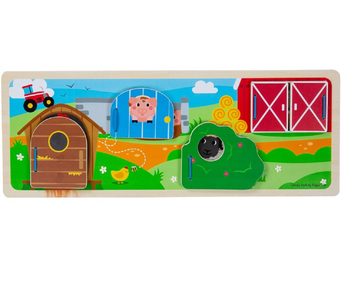 On The Farm Sensory Board