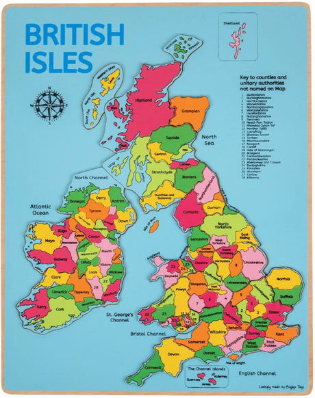 British Isles Inset Puzzle