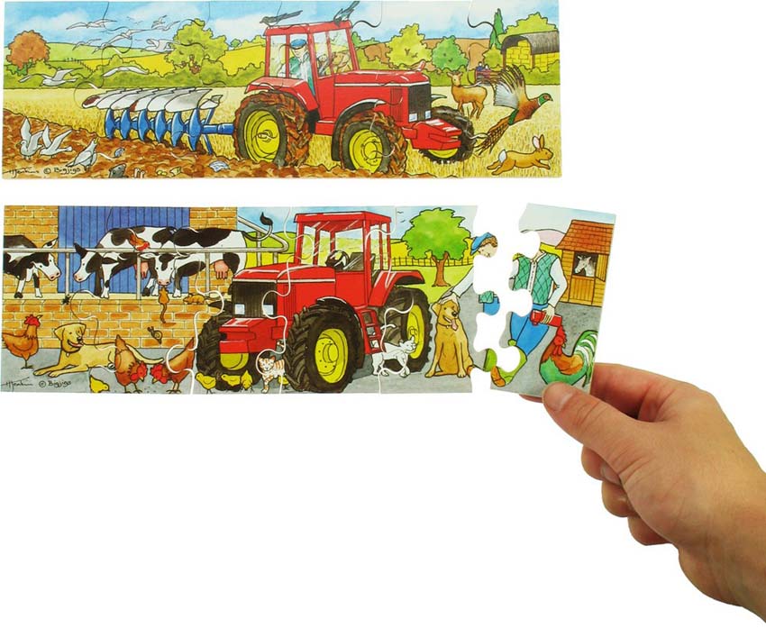 Tractor Duo Puzzle